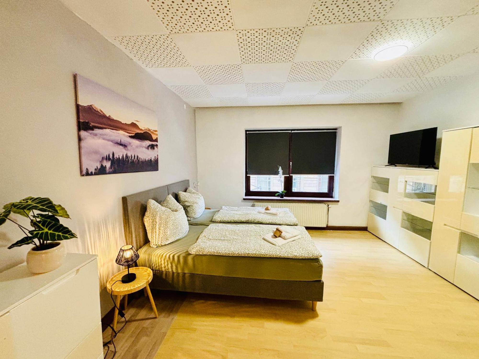 Harmony - Ganzes Appartement 3 Schlafzimmer City Meiningen Eksteriør bilde